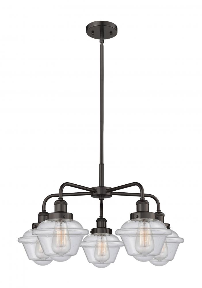 Oxford - 5 Light - 26 inch - Oil Rubbed Bronze - Chandelier