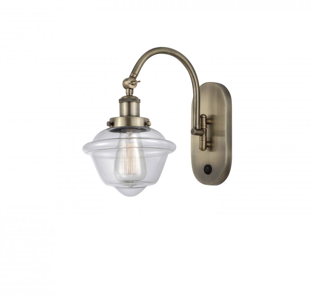 Oxford - 1 Light - 8 inch - Antique Brass - Sconce