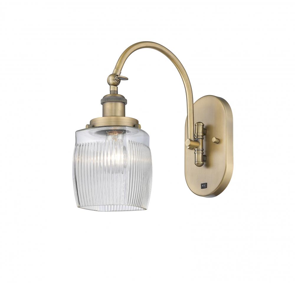 Colton - 1 Light - 6 inch - Brushed Brass - Sconce