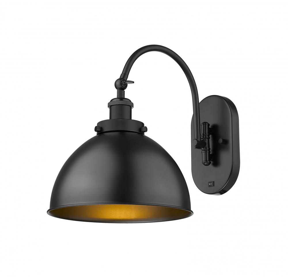 Ballston Urban - 1 Light - 10 inch - Matte Black - Sconce