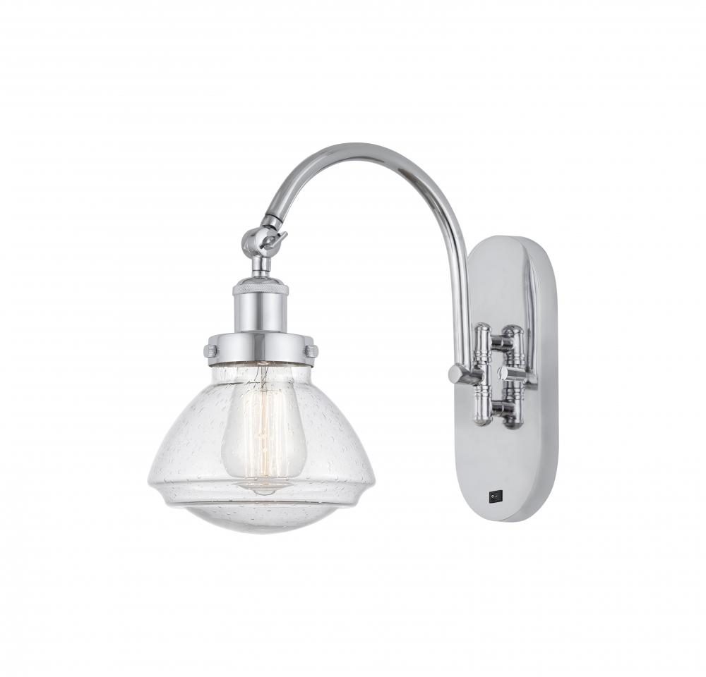 Olean - 1 Light - 7 inch - Polished Chrome - Adjustable Swing Arm