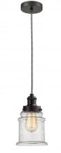 Innovations Lighting 100OB-10BW-1H-OB-G184 - Edison - 1 Light - 8 inch - Oil Rubbed Bronze - Cord hung - Mini Pendant