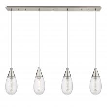 Innovations Lighting 124-450-1P-SN-G450-6SCL - Malone - 4 Light - 50 inch - Brushed Satin Nickel - Linear Pendant