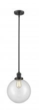 Innovations Lighting 201S-OB-G202-10 - Beacon - 1 Light - 10 inch - Oil Rubbed Bronze - Stem Hung - Mini Pendant