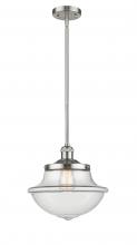 Innovations Lighting 201S-SN-G542 - Oxford - 1 Light - 12 inch - Brushed Satin Nickel - Stem Hung - Mini Pendant