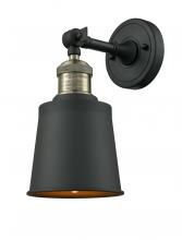 Innovations Lighting 203-BAB-M9-AB - Addison - 1 Light - 5 inch - Black Antique Brass - Sconce