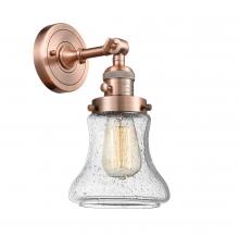 Innovations Lighting 203SW-AC-G194 - Bellmont - 1 Light - 7 inch - Antique Copper - Sconce
