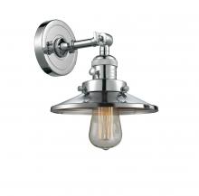 Innovations Lighting 203SW-PC-M7 - Railroad - 1 Light - 8 inch - Polished Chrome - Sconce