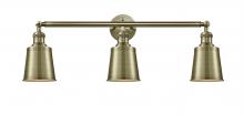 Innovations Lighting 205-AB-M9-AB - Addison - 3 Light - 32 inch - Antique Brass - Bath Vanity Light