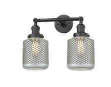 Innovations Lighting 208-OB-G262 - Stanton - 2 Light - 16 inch - Oil Rubbed Bronze - Bath Vanity Light