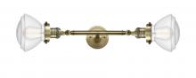 Innovations Lighting 208L-AB-G324-LED - Olean - 2 Light - 7 inch - Antique Brass - Adjustable Bath Vanity Light