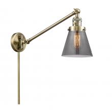 Innovations Lighting 237-AB-G63 - Cone - 1 Light - 8 inch - Antique Brass - Swing Arm