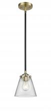 Innovations Lighting 284-1S-BAB-G62 - Cone - 1 Light - 6 inch - Black Antique Brass - Cord hung - Mini Pendant