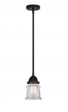 Innovations Lighting 288-1S-BK-G182S - Canton - 1 Light - 5 inch - Matte Black - Cord hung - Mini Pendant