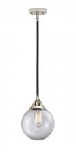 Innovations Lighting 288-1S-BPN-G202-8 - Beacon - 1 Light - 8 inch - Black Polished Nickel - Cord hung - Mini Pendant