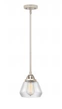 Innovations Lighting 288-1S-PN-G172 - Fulton - 1 Light - 7 inch - Polished Nickel - Cord hung - Mini Pendant