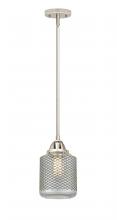 Innovations Lighting 288-1S-PN-G262 - Stanton - 1 Light - 6 inch - Polished Nickel - Cord hung - Mini Pendant