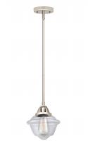 Innovations Lighting 288-1S-PN-G532 - Oxford - 1 Light - 8 inch - Polished Nickel - Cord hung - Mini Pendant