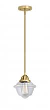 Innovations Lighting 288-1S-SG-G532 - Oxford - 1 Light - 8 inch - Satin Gold - Cord hung - Mini Pendant