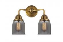 Innovations Lighting 288-2W-BB-G53-LED - Bell - 2 Light - 13 inch - Brushed Brass - Bath Vanity Light