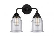 Innovations Lighting 288-2W-BK-G184 - Canton - 2 Light - 14 inch - Matte Black - Bath Vanity Light