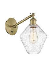 Innovations Lighting 317-1W-AB-G654-8 - Cindyrella - 1 Light - 8 inch - Antique Brass - Sconce