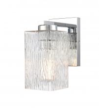 Innovations Lighting 419-1W-PC-CL-LED - Juneau - 1 Light - 5 inch - Polished Chrome - Bath Vanity Light