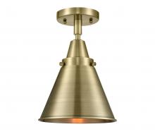 Innovations Lighting 447-1C-AB-M13-AB-LED - Appalachian - 1 Light - 8 inch - Antique Brass - Flush Mount