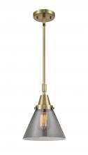 Innovations Lighting 447-1S-AB-G43-LED - Cone - 1 Light - 8 inch - Antique Brass - Mini Pendant