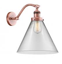 Innovations Lighting 515-1W-AC-G42-L - Cone - 1 Light - 12 inch - Antique Copper - Sconce
