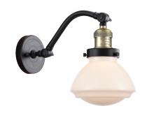 Innovations Lighting 515-1W-BAB-G321 - Olean - 1 Light - 7 inch - Black Antique Brass - Sconce