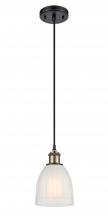 Innovations Lighting 516-1P-BAB-G441 - Brookfield - 1 Light - 6 inch - Black Antique Brass - Cord hung - Mini Pendant