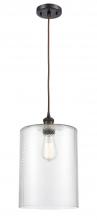 Innovations Lighting 516-1P-OB-G112-L - Cobbleskill - 1 Light - 9 inch - Oil Rubbed Bronze - Cord hung - Mini Pendant