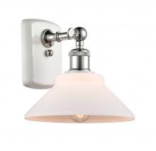 Innovations Lighting 516-1W-WPC-G131-LED - Orwell - 1 Light - 8 inch - White Polished Chrome - Sconce