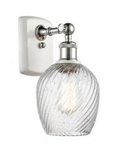 Innovations Lighting 516-1W-WPC-G292-LED - Salina - 1 Light - 6 inch - White Polished Chrome - Sconce