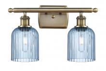 Innovations Lighting 516-2W-AB-G559-5BL - Bridal Veil - 2 Light - 15 inch - Antique Brass - Bath Vanity Light