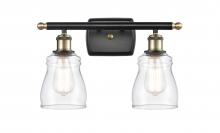 Innovations Lighting 516-2W-BAB-G392 - Ellery - 2 Light - 15 inch - Black Antique Brass - Bath Vanity Light