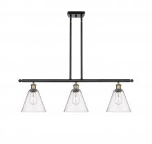 Innovations Lighting 516-3I-BAB-GBC-84-LED - Berkshire - 3 Light - 36 inch - Black Antique Brass - Cord hung - Island Light