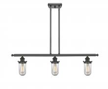 Innovations Lighting 516-3I-OB-CE231-CL-LED - Kingsbury - 3 Light - 36 inch - Oil Rubbed Bronze - Cord hung - Island Light