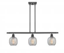 Innovations Lighting 516-3I-OB-G105-LED - Belfast - 3 Light - 36 inch - Oil Rubbed Bronze - Cord hung - Island Light