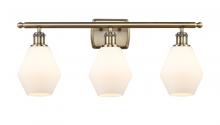 Innovations Lighting 516-3W-AB-G651-6 - Cindyrella - 3 Light - 26 inch - Antique Brass - Bath Vanity Light