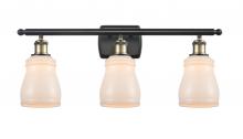 Innovations Lighting 516-3W-BAB-G391 - Ellery - 3 Light - 25 inch - Black Antique Brass - Bath Vanity Light