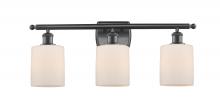 Innovations Lighting 516-3W-BK-G111 - Cobbleskill - 3 Light - 25 inch - Matte Black - Bath Vanity Light