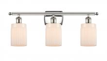 Innovations Lighting 516-3W-PN-G341-LED - Hadley - 3 Light - 25 inch - Polished Nickel - Bath Vanity Light