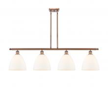 Innovations Lighting 516-4I-AC-GBD-91-LED - Bristol - 4 Light - 48 inch - Antique Copper - Cord hung - Island Light