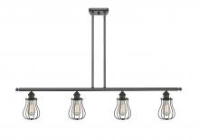 Innovations Lighting 516-4I-OB-CE513-LED - Muselet - 4 Light - 48 inch - Oil Rubbed Bronze - Cord hung - Island Light