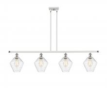 Innovations Lighting 516-4I-WPC-G654-8 - Cindyrella - 4 Light - 48 inch - White Polished Chrome - Cord hung - Island Light