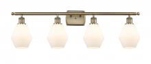 Innovations Lighting 516-4W-AB-G651-6 - Cindyrella - 4 Light - 36 inch - Antique Brass - Bath Vanity Light