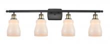 Innovations Lighting 516-4W-BAB-G391 - Ellery - 4 Light - 35 inch - Black Antique Brass - Bath Vanity Light