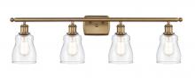 Innovations Lighting 516-4W-BB-G392 - Ellery - 4 Light - 35 inch - Brushed Brass - Bath Vanity Light